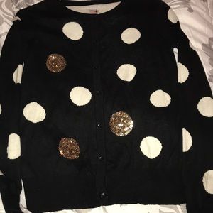 Cat & Jack Cardigan SZ 14/16 XL 100% cotton